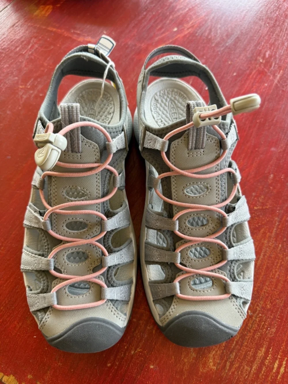KEEN gray sandals 8.5 NWT